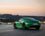 2020 Porsche 718 Cayman GTS 4.0 (Color: Phyton Green) Rear Three-Quarter Wallpapers 150x120