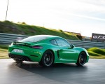 2020 Porsche 718 Cayman GTS 4.0 (Color: Phyton Green) Rear Three-Quarter Wallpapers 150x120