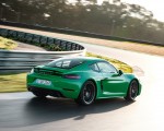 2020 Porsche 718 Cayman GTS 4.0 (Color: Phyton Green) Rear Three-Quarter Wallpapers 150x120