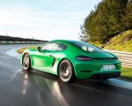 2020 Porsche 718 Cayman GTS 4.0 (Color: Phyton Green) Rear Three-Quarter Wallpapers 150x120