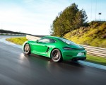 2020 Porsche 718 Cayman GTS 4.0 (Color: Phyton Green) Rear Three-Quarter Wallpapers 150x120