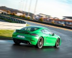 2020 Porsche 718 Cayman GTS 4.0 (Color: Phyton Green) Rear Three-Quarter Wallpapers 150x120