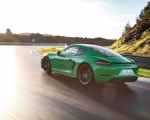 2020 Porsche 718 Cayman GTS 4.0 (Color: Phyton Green) Rear Three-Quarter Wallpapers 150x120