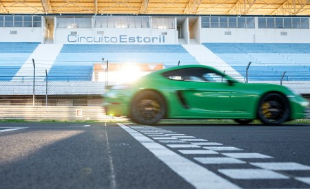 2020 Porsche 718 Cayman GTS 4.0 (Color: Phyton Green) Side Wallpapers 450x275 (99)