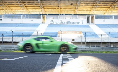 2020 Porsche 718 Cayman GTS 4.0 (Color: Phyton Green) Side Wallpapers 450x275 (101)