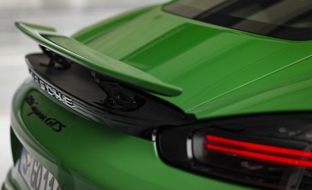 2020 Porsche 718 Cayman GTS 4.0 (Color: Phyton Green) Spoiler Wallpapers 450x275 (114)