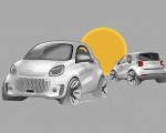 2020 Smart EQ ForTwo Coupe Design Sketch Wallpapers  150x120