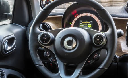 2020 Smart EQ ForTwo Coupe Prime Line (Color: Cool Silver) Interior Steering Wheel Wallpapers 450x275 (29)