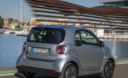 2020 Smart EQ ForTwo Coupe Prime Line (Color: Cool Silver) Rear Three-Quarter Wallpapers 450x275 (7)