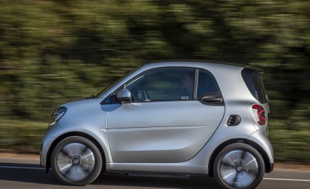 2020 Smart EQ ForTwo Coupe Prime Line (Color: Cool Silver) Side Wallpapers 450x275 (8)