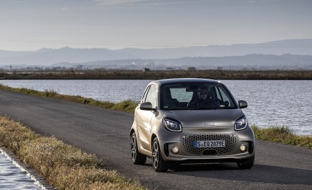 2020 Smart EQ ForTwo Coupe Pulse Line (Color: Gold Beige) Front Wallpapers 450x275 (62)