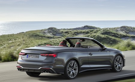 2021 Audi S5 Cabriolet (Color: Daytona Gray) Rear Three-Quarter Wallpapers 450x275 (4)