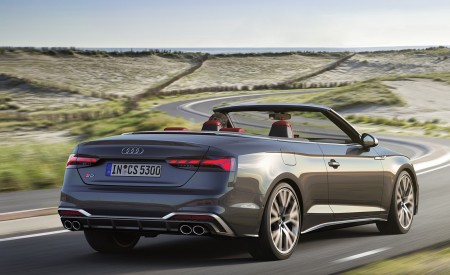 2021 Audi S5 Cabriolet (Color: Daytona Gray) Rear Three-Quarter Wallpapers 450x275 (5)