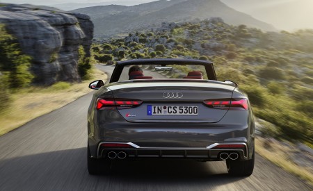 2021 Audi S5 Cabriolet (Color: Daytona Gray) Rear Wallpapers 450x275 (6)