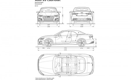 2021 Audi S5 Cabriolet Dimensions Wallpapers 450x275 (21)