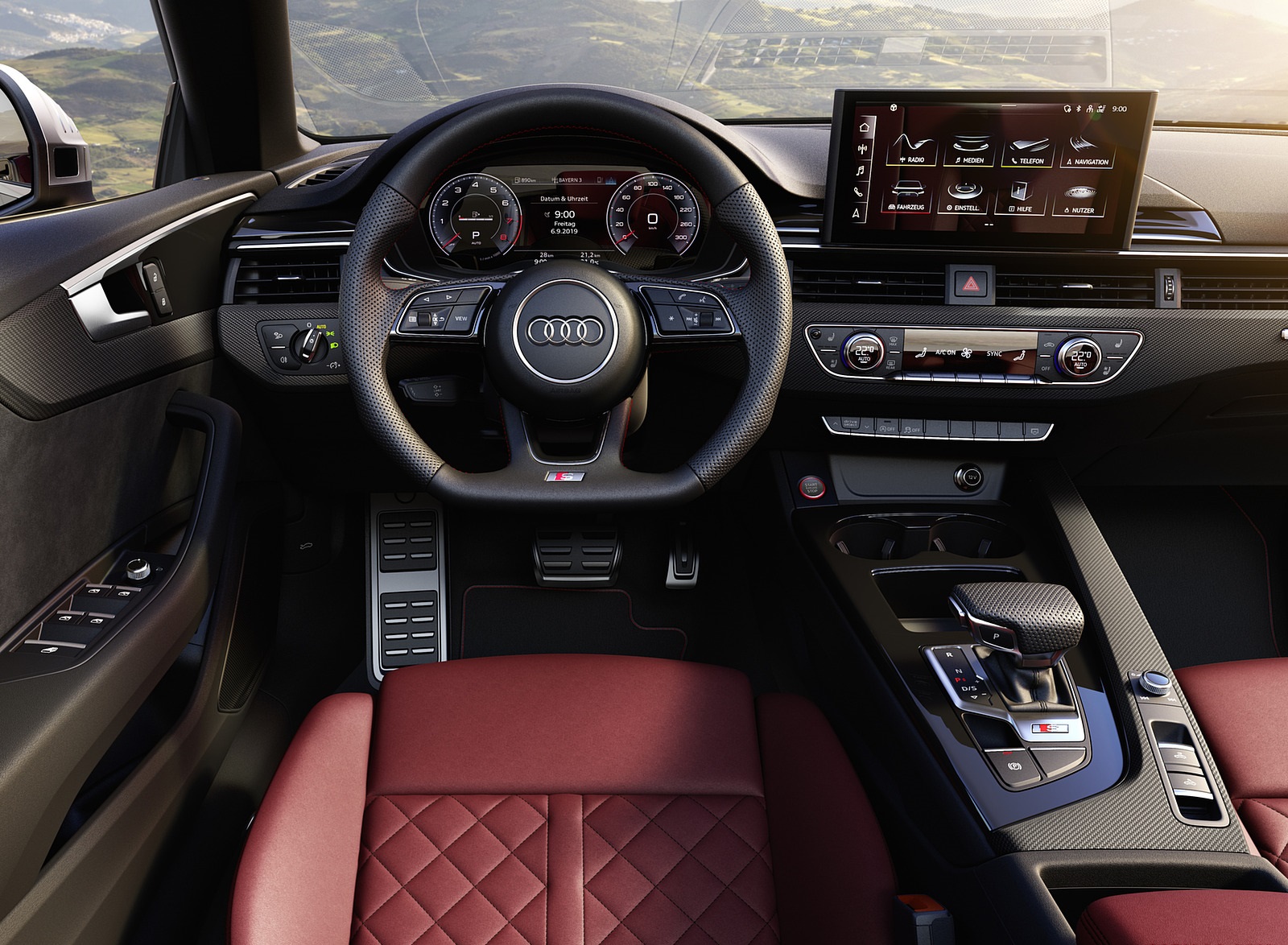 2021 Audi S5 Cabriolet Interior Wallpapers (15)