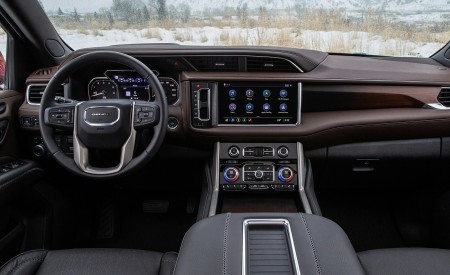 2021 GMC Yukon XL Denali Interior Cockpit Wallpapers 450x275 (71)