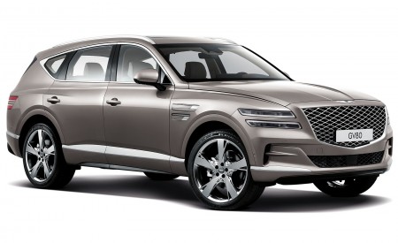 2021 Genesis GV80 Front Three-Quarter Wallpapers 450x275 (57)