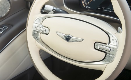 2021 Genesis GV80 Interior Steering Wheel Wallpapers 450x275 (32)