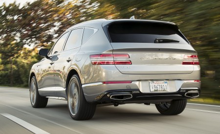 2021 Genesis GV80 Rear Three-Quarter Wallpapers 450x275 (9)