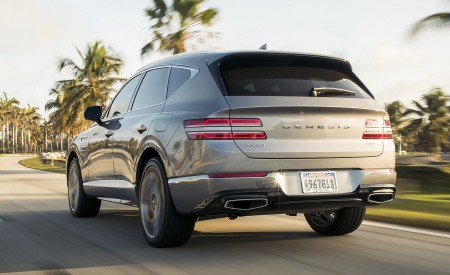 2021 Genesis GV80 Rear Three-Quarter Wallpapers 450x275 (11)