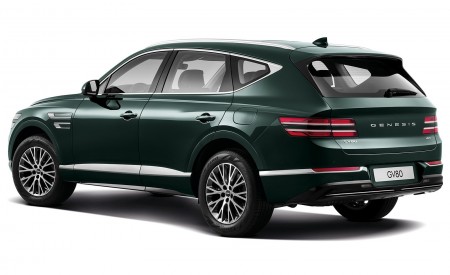 2021 Genesis GV80 Rear Three-Quarter Wallpapers 450x275 (58)