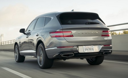 2021 Genesis GV80 Rear Three-Quarter Wallpapers 450x275 (12)