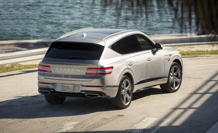 2021 Genesis GV80 Rear Three-Quarter Wallpapers 450x275 (17)
