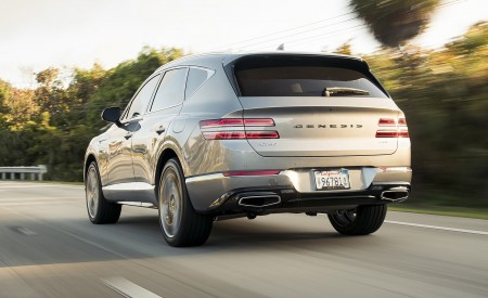 2021 Genesis GV80 Rear Three-Quarter Wallpapers 450x275 (13)