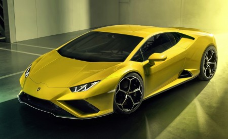 2021 Lamborghini Huracán EVO RWD Front Three-Quarter Wallpapers 450x275 (4)