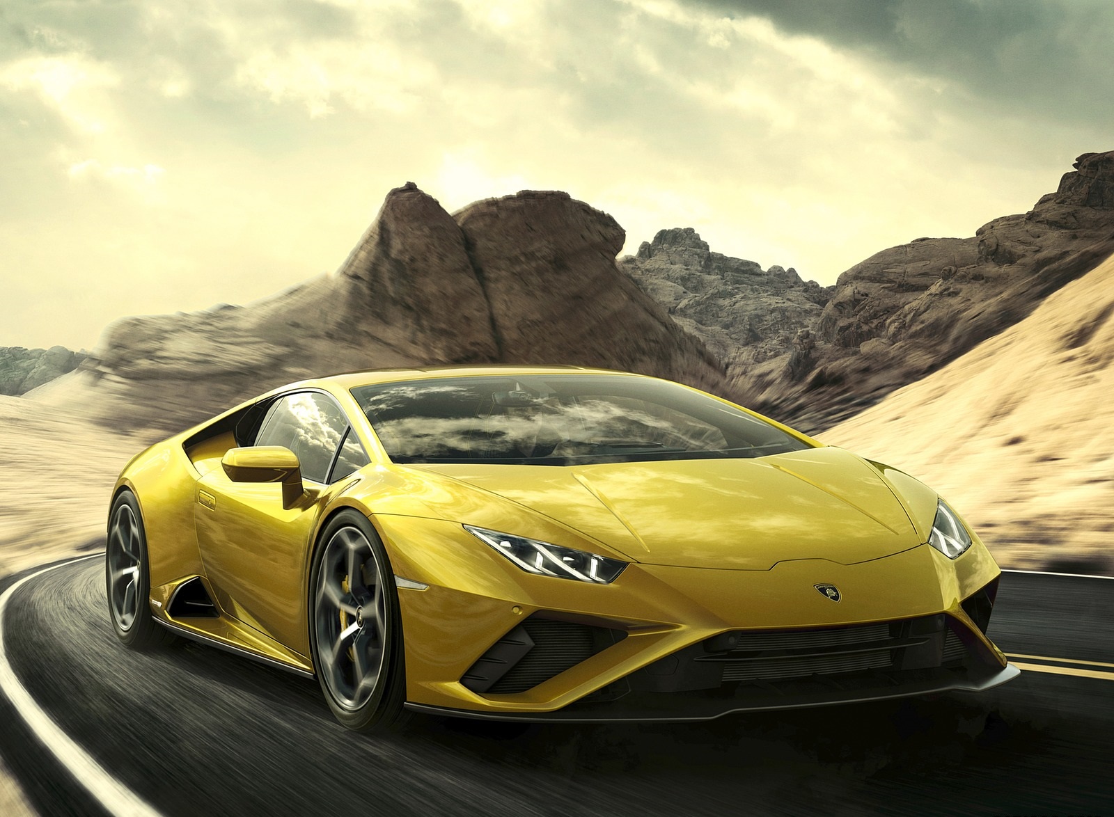 2021 Lamborghini Huracán EVO RWD Front Three-Quarter Wallpapers (3)