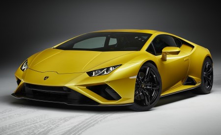 2021 Lamborghini Huracán EVO RWD Front Three-Quarter Wallpapers 450x275 (12)