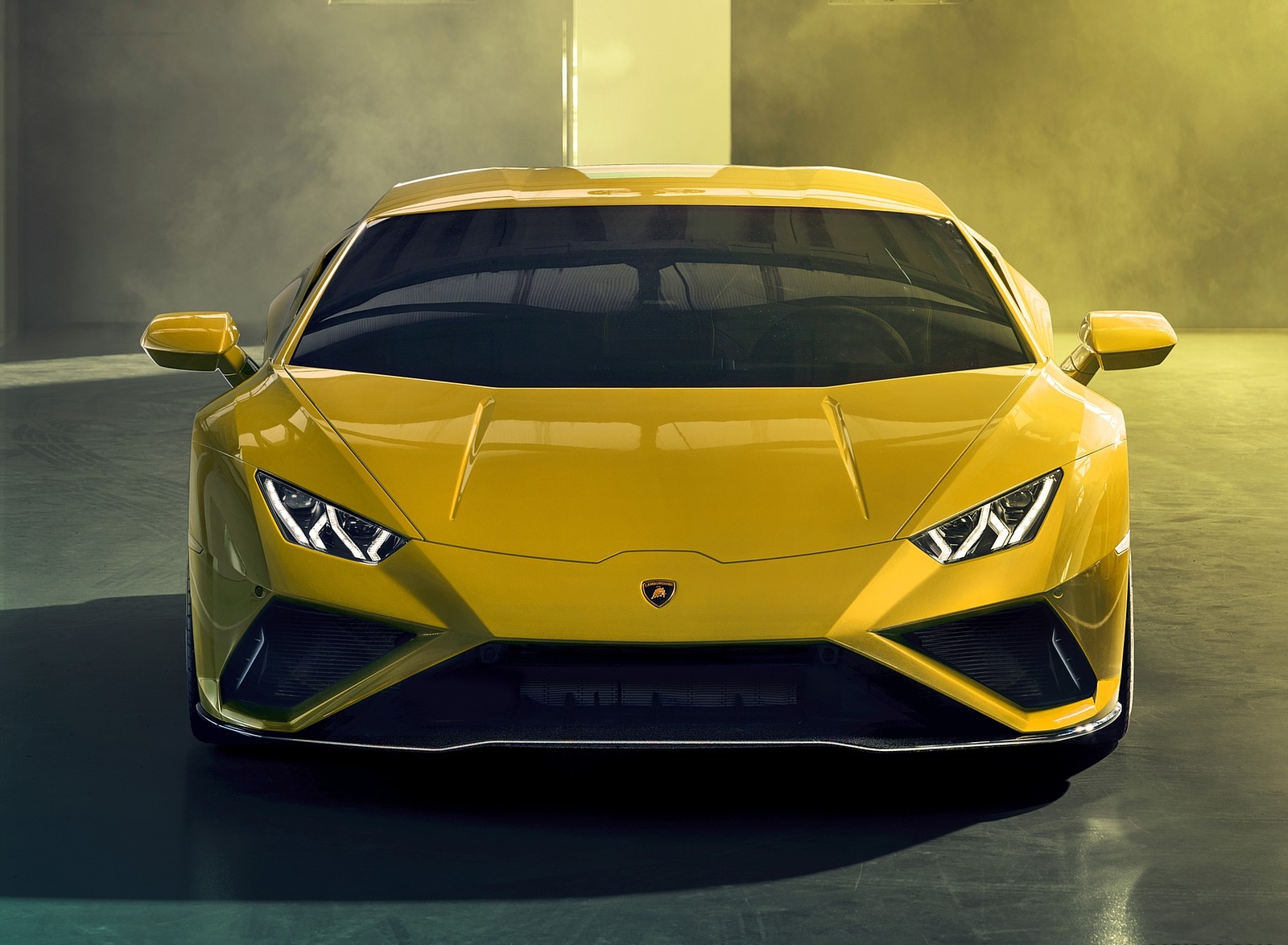 2021 Lamborghini Huracán EVO RWD Front Wallpapers (9)