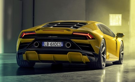 2021 Lamborghini Huracán EVO RWD Rear Wallpapers 450x275 (11)
