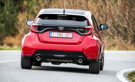 2021 Toyota GR Yaris Rear Wallpapers 450x275 (45)