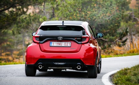 2021 Toyota GR Yaris Rear Wallpapers 450x275 (32)