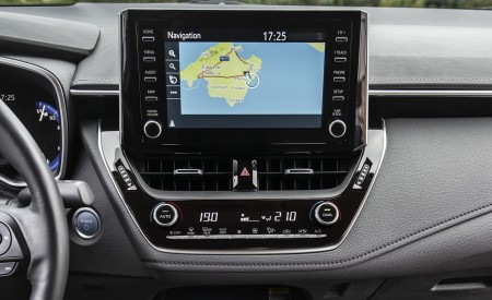 2019 Toyota Corolla Sedan Hybrid 1.8L Grey (EU-Spec) Central Console Wallpapers 450x275 (30)