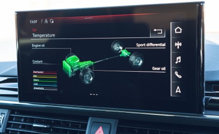 2020 Audi RS 4 Avant (UK-Spec) Central Console Wallpapers 450x275 (66)