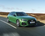 2020 Audi RS 4 Avant (UK-Spec) Front Three-Quarter Wallpapers 150x120
