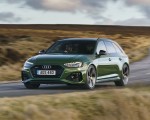2020 Audi RS 4 Avant (UK-Spec) Front Three-Quarter Wallpapers 150x120