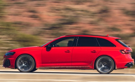 2020 Audi RS 4 Avant (UK-Spec) Side Wallpapers 450x275 (22)