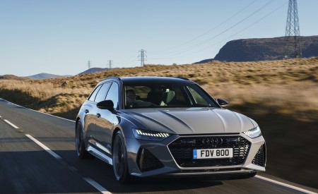 2020 Audi RS 6 Avant (UK-Spec) Front Wallpapers 450x275 (6)
