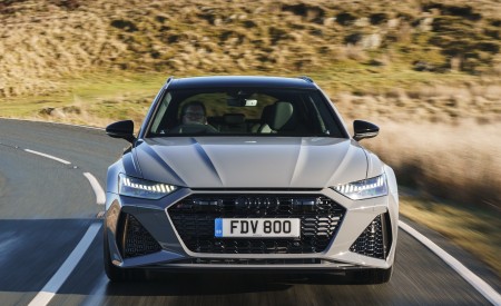2020 Audi RS 6 Avant (UK-Spec) Front Wallpapers 450x275 (8)