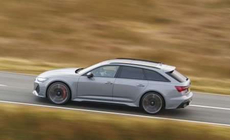 2020 Audi RS 6 Avant (UK-Spec) Side Wallpapers 450x275 (49)