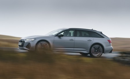 2020 Audi RS 6 Avant (UK-Spec) Side Wallpapers 450x275 (52)
