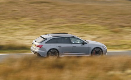 2020 Audi RS 6 Avant (UK-Spec) Side Wallpapers 450x275 (53)