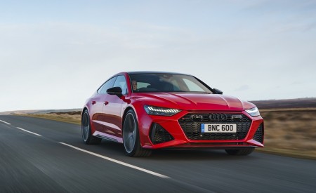 2020 Audi RS 7 Sportback (UK-Spec) Front Wallpapers 450x275 (10)