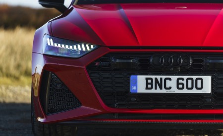 2020 Audi RS 7 Sportback (UK-Spec) Grill Wallpapers 450x275 (58)