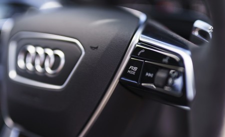 2020 Audi RS 7 Sportback (UK-Spec) Interior Steering Wheel Wallpapers 450x275 (85)