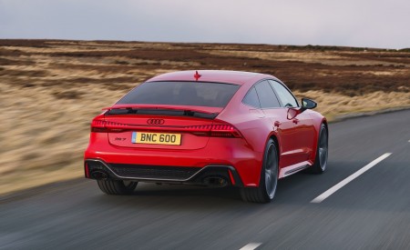 2020 Audi RS 7 Sportback (UK-Spec) Rear Wallpapers 450x275 (17)